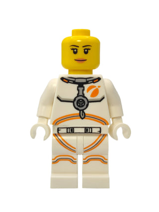 Astronaut - White Spacesuit with Orange Lines and Side Lamp, cty1039 Minifigure LEGO®   