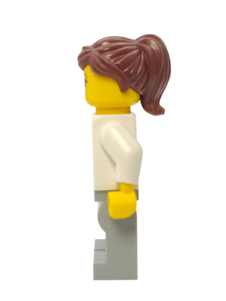 Fire - Female with White Open Jacket over Shirt, cty1252 Minifigure LEGO®   