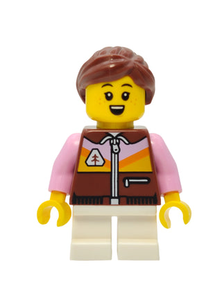 Girl Child - Reddish Brown Jacket, hol320 Minifigure LEGO®   