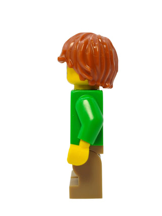 Cozy House Resident - Bright Green Sweater with Zigzag Lines, cty1582 Minifigure LEGO®   