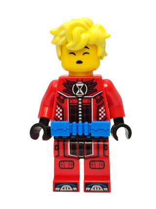 Cooper - Red Racing Suit and Blue Utility Belt, drm027 Minifigure LEGO®   