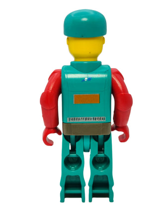 Crewman with Dark Turquoise Vest, js027 Minifigure LEGO®   