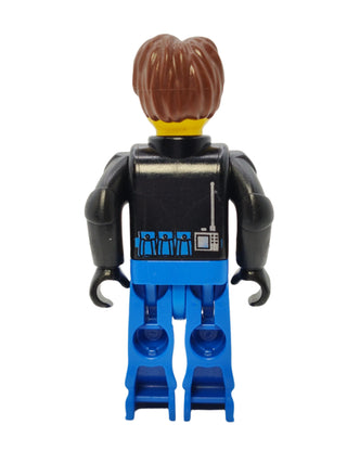 Jack Stone - Black Jacket and Blue Legs, js028 Minifigure LEGO®   