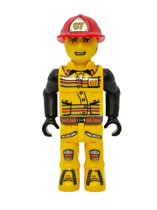 Fireman in Hat #07, js007 Minifigure LEGO®   