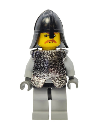 Breastplate - Armor over Light Bluish Gray with Brown Moustache, cas305 Minifigure LEGO®