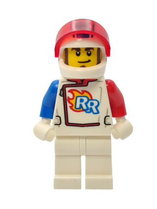 Rocket Racer - Stuntz Driver with White Jumpsuit, cty1319 Minifigure LEGO®