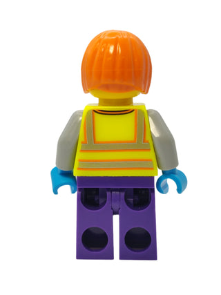 Shirley Keeper - Neon Yellow Safety Vest, cty1486 Minifigure LEGO®