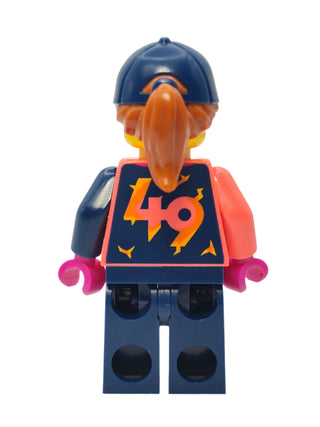 Stuntz Crew Female - Coral Shirt with Sports Logo, cty1458 Minifigure LEGO®