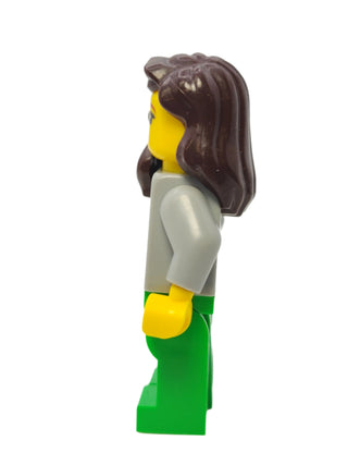 Stuntz Spectator - Female with Popsicle Shirt, cty1454 Minifigure LEGO®