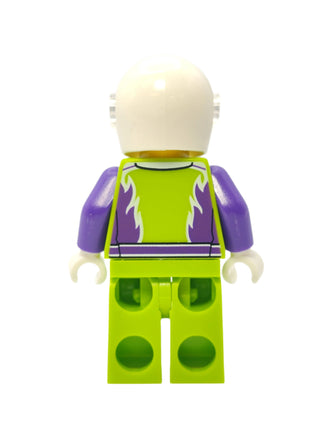 Monster Truck Driver - Jacket with Purple Flames and Arms, cty1107 Minifigure LEGO®