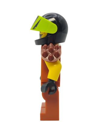 Wallop - Stuntz Driver with Reddish Brown Spiked Shoulder Pads, cty1318 Minifigure LEGO®