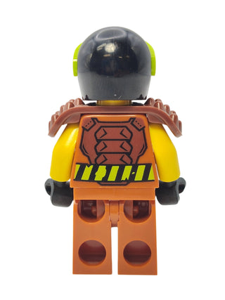 Wallop - Stuntz Driver with Reddish Brown Spiked Shoulder Pads, cty1318 Minifigure LEGO®