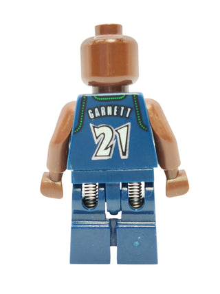 NBA Kevin Garnett - Minnesota Timberwolves #21 (Dark Blue Uniform), nba036 Minifigure LEGO®