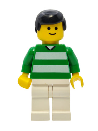 Soccer Player - Green and White Team with Number 7, soc034 Minifigure LEGO®