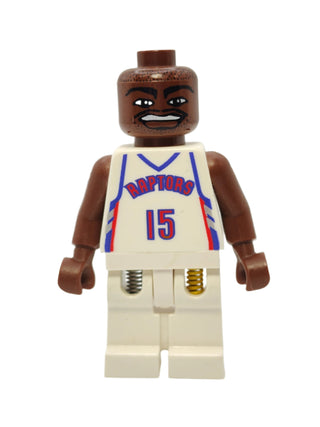 NBA Vince Carter - Toronto Raptors #15 (White Uniform), nba039 Minifigure LEGO®