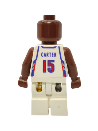 NBA Vince Carter - Toronto Raptors #15 (White Uniform), nba039 Minifigure LEGO®