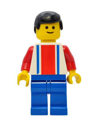 Soccer Player - Red, White, and Blue Team with Number 18, soc043 Minifigure LEGO®