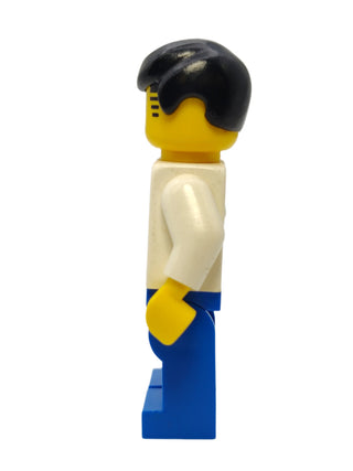 Soccer Player White & Blue Team with shirt #9, soc083 Minifigure LEGO®
