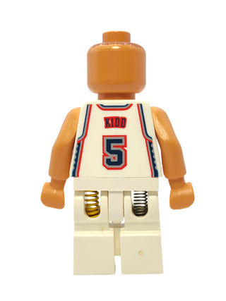 NBA Jason Kidd - New Jersey Nets #5 (White Uniform), nba047 Minifigure LEGO®