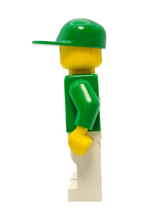 Soccer Fan Green and White Team, soc046 Minifigure LEGO®