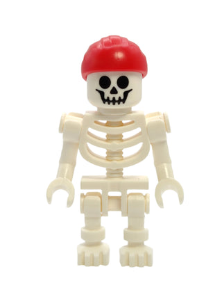 Skeleton - Vertical Grip and Red Bandana with Double Tail, pi195 Minifigure LEGO®