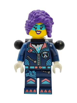 Zoey - Backpack and Pins with Tow Ball, drm061 Minifigure LEGO®