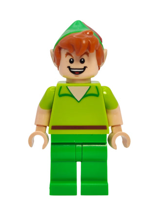 Peter Pan - Bright Green Legs, dis087 Minifigure LEGO®