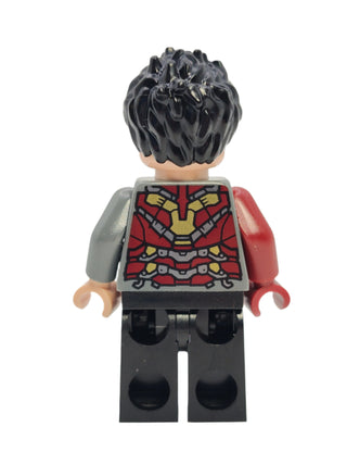 Tony Stark - Dark Bluish Gray Iron Man Suit with Dark Red Right Arm, sh0850 Minifigure LEGO®