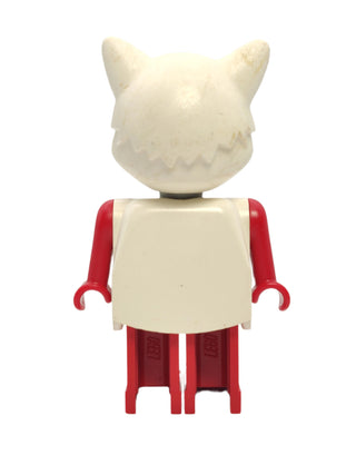 Catherine / Cathy Cat (Cook) - White Head and Top, fab3g Minifigure LEGO®