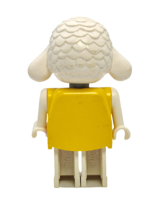 Lucy Lamb (Nurse) - Yellow Top and White Eyes, fab7d Minifigure LEGO®