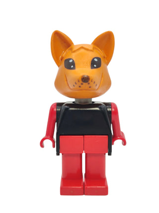 Freddy Fox - Red Legs and Black Top, fab5e Minifigure LEGO®