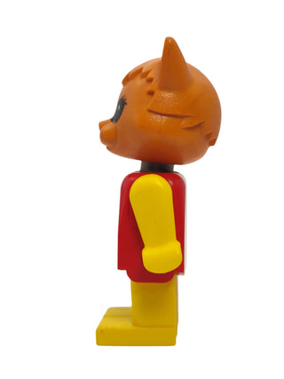 Charlie Cat - Brown Head and Red Top, fab3f Minifigure LEGO®