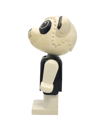 Peter Panda - White Head and Black Top, fab10a Minifigure LEGO®