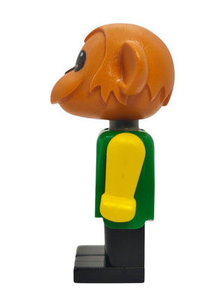 Chester Chimp - Brown Head and Green Top, fab8d Minifigure LEGO®