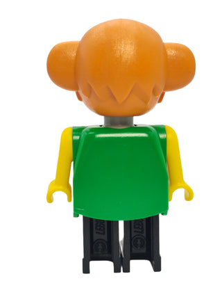 Chester Chimp - Brown Head and Green Top, fab8d Minifigure LEGO®