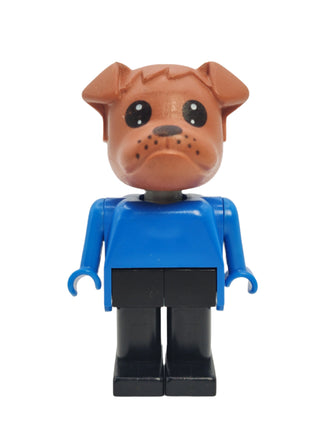 Bertie Bulldog - Brown Head, fab2k Minifigure LEGO®