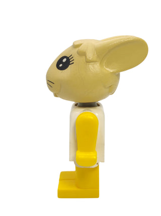 Fabuland - Bonnie Bunny with White Top, fab3c Minifigure LEGO®