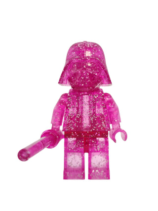 Prototype Darth Vader, Glitter Trans-Dark Pink Minifigure LEGO®