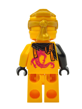 Arin - Shirt with Magenta Dragon and Head Wrap, njo921 Minifigure LEGO®