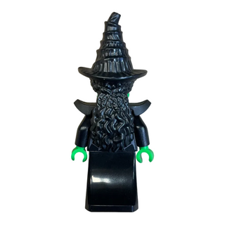 Elphaba - Black Coat over Dress, Hat, Shoulder Pads, wck013