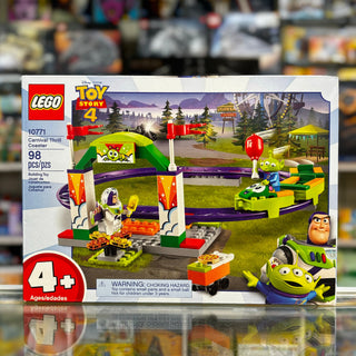 Carnival Thrill Coaster, 10771 - LEGO® Toy Story 4 Set Building Kit LEGO® As-is, Incomplete (Read Condition Guide)