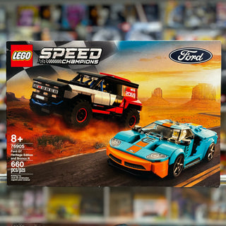 Ford GT Heritage Edition and Bronco R, 76905 Building Kit LEGO®