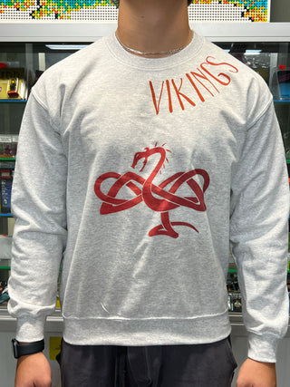 Vikings Crewneck T-Shirt Atlanta Brick Co   