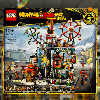 Megapolis City, 80054 LEGO® Monkie Kid Set Building Kit LEGO®