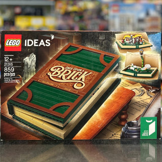 Brick Tales Pop-Up Book, 21315 - LEGO® Ideas Set Building Kit LEGO®