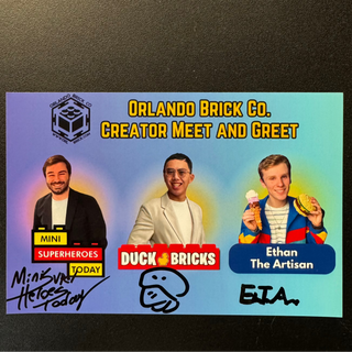 Autographed Creator's Picture United Brick Co®