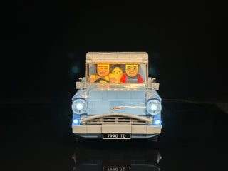 Enchanted Flying Ford Anglia 76470 Custom Lighting Kit for LEGO® Set Light up kit United Brick Co®
