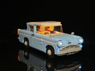 Enchanted Flying Ford Anglia 76470 Custom Lighting Kit for LEGO® Set Light up kit United Brick Co®