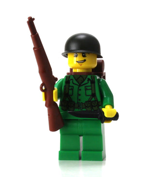 US Army Soldier with Rifle Custom Minifigure Custom minifigure Battle Brick   