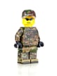Air Force Airman OCP Duty Uniform Custom minifigure Battle Brick   